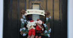 Decoración-navideña-para-puertas
