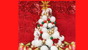 5 ideas para decoraciones navideñas con globos